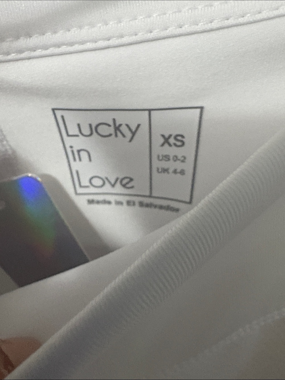 Lucky In Love-White Skirted Leggings - Layered Pickleball Tennis Skort Style - Picture 2 of 11